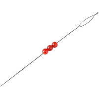 Embroiderymaterial 1 Piece Steel Collapsible Eye Beading Needles Ideal For Stringing Small Beads, Embroidery With Beads, Jewelry Making, And Other Craft Projects (0.5X135Mm, 1 Piece)