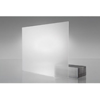 Bigimall Acrylic Frosted Matt 3 Mm Plexiglass Sheet For Diy Projects (12 X 18-Inch)