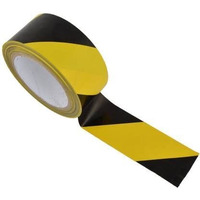 Ynk 50 Mm X 60 Mtrs Self Adhesive Floor Marking Tape(Yellow And Black)