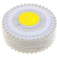 Diy Crafts Design No # 8, Pack Of 480 Pcs, Decorative Round Faux Pearl Head Corsage Sewing Pins Straight Dressmaking Pins (White) Sewing Pins Straight (Design No # 8, Pack Of 480 Pcs)