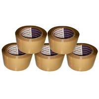 Add-It Tapes 2.5 Inches 100 Meters Brown Set Of 5