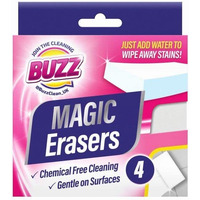 Buzz Clean Surface Cleaning Magic Erasers | 4's