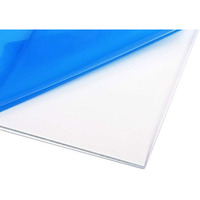 Bigimall Clear/Transparent Acrylic Plexiglass 2Mm Sheet 18"X24" Diy Projects 2Mm (2Mm, Transparent, 18X24)