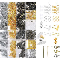 Diy Crafts 100 Gram, Golden, Earring Hooks For Jewelry Making  Earring Making Kit  Earring Hook Earring Kit For Making Earrings Mixed Combo Sizes/Unsorted Jew(100 Gram, Golden)