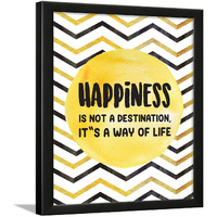 Chaka Chaundh - Happiness Quotes Wall Frames - Smile Quotes Wall Frames - Smile Posters For Room - Happy Quotes Posters (13.6 X 10.6 Inches)