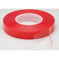 Aminit 24 Mm Strong Acrylic Adhesive Clear Double Sided Tape Heat Resistant Double-Sided Transparent Clear Adhesive Tape (50 Meter) Pack Of 1