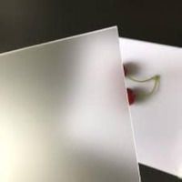 Bigimall Acrylic Sheet For Frosted Light Diffuser Effect 12X18 Inches (Pack Of 2)