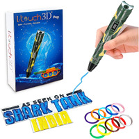 Wol3D Itouch Prime 3D Pen With 10 In 1 5M Filaments For 3D Printing With Speed Control, Advanced Temperature Regulation, Oled Display & Ergonomic Design  Compatible With Variety Of Filaments.