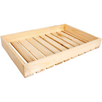 Itsy Bitsy Wooden Multipurpose Slotted Serving Tray 12 X 18 X 2Inch 1Pc