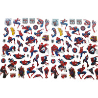 Kcr Attractive Spiderman Cartoon Self Adhesive Stickers For Kids Or Art & Craft(Set Of 2)