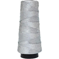 Embroiderymaterial 0.5 Mm Thick Metallic Zari Threads For Jewellery Making, Bracelet Making, Zari Thread For Aari Work, Embroidery Work, Dori/Rope, Safe To Use In Machine (274 Meters/Old Silver Color)