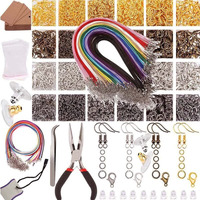 Diy Crafts 200 Gram, Bronze, Jump Rings Clasps,Earring Back, Earring Hooks, Earring Cards Holder, Pliers, Tweezers For Jewelry Making Supplies Earring Hardware Repair Pa (200 Gram, Bronze)