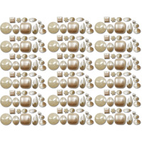 Diy Crafts 100 Grm, As Image, Mixed Size Mm As Image Diy Accessory Findings Jewellery Clasps Fittings Diy Jewellery Making Accessories Pearl Color Acrylic Material Sh (100 Grm, As Image)