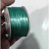 Omx Size - 0.25 Inch(6Mm), 45 Mtr Satin Ribbon For Decoration, Gift Wrapping, Multi-Purpose Use, (Sea Green)