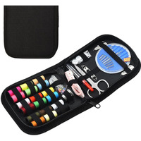 Funblast 67 Pcs Sewing Kit, Needle And Thread Box, Small & Portable Travel Sewing Kits Box, Tailoring Accessories, Emergency Stitching Kit, Travel Sewing Box, Stitching Items Box For Home, Ladies