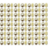 Diy Crafts 50 Grm, As Image, 15.3 Mm X 4.5 Mm As Image Diy Accessory Findings Jewellery Clasps Fittings Diy Jewellery Making Accessories Pearl Colour Acralic Material Shape Ov (50 Grm, As Image)