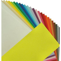 Fabriano Elle Erre Coloured Craft Sheet Giallo 220 Gsm, 10 Sheets, 50 X 70 Cm| Ideal For Schools, Graphic Designers, Poster Artists With Pastel, Charcoal, Calligraphy, Pen & Ink.