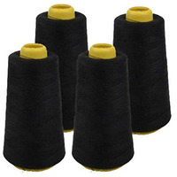 Diy Crafts Shade No # 8, Pack Of 4 Spools, Overlock Sewing Thread Spools Cone (Shade No # 8, Pack Of 4 Spools)