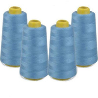 Diy Crafts Shade No # 5, Pack Of 4 Spools, Overlock Sewing Thread Spools Cone (Shade No # 5, Pack Of 4 Spools)