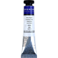 Sennelier Extra Fine Gouache Tube 21Ml (S3 Sapphire Blue) | Ideal For Watercolor And Mixed Media Paper Pads Also With Primed Canvas,Illustration Boards