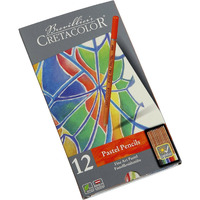 Cretacolor Fine Art Pastel Pencil Set Of 12 (In An Elegant Reusable Tin Box),Assorted,470 12