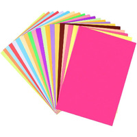 Eclet Colorful Cardstock Paper In 5 Color, 4 Sheets Thick Colored Paper For Invitations, Cards Making, Paper Crafts, School Projects,
