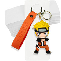 Festiko Keychain Display Cards (White B, Pack Of 500 Pcs, 5.9"*2"), Keyring Display Cards, Jewellery Display Cards