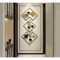 Dsh Crafting Your Curiosity Metal Wall Deco Multi Color Wall Hanging Wall Arts For Home Hotel Office Living Room Bedroom Decoration. (Iwart-06)