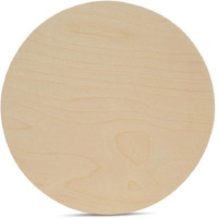 12 Inch Wooden Circles 1/4 Inch Thick, Package Of 5, Unfinished Baltic Birch Wood By Woodpeckers
