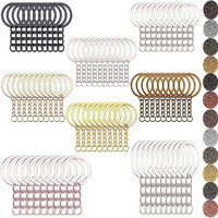 Diy Crafts 35 Chain+Key Chain, Bronze, Jewellery Making Item Accessory For Swivel Clasps Metal Lanyard Snap D Hook, Lobster Claw Clasps Keychain Rings Ope(35 Chain+Key Chain, Bronze)