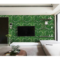 Jaamso Royals Modern Floor Sticker Green Grass And Little Daisy Wall Sticker For Home Dcor And Wall Decor Sticker (90Cm X 60Cm)