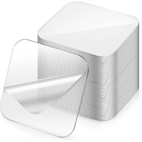 Pryfil Double Sided Sticker Tape, Super Strong Heavy Duty Washable Sticky Patch, Double Sided Heavy Duty Tap For Wall, Kitchen, Office, Wall, Car Pack Of (20)