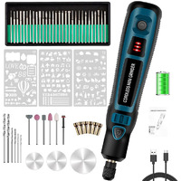 Serplex Wireless Engraving Pen Kit With 44 Drill & Polishing Bits, 3-Speed Adjustable, Usb Charging, Engraving Machine For Metal, Wood, Leather & Ceramics, Diy Carving Tool For Creative Art & Crafts
