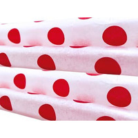 Kidsywinsy Gift Wrapping Paper (White&Red)|Tissue Paper Gift Wrap|Bouquet Wrapping Paper|Art And Craft|Recyclable Wrapping Paper|Lightweight And Soft|80 Sheets, 18 Gsm (20 X 20 Inches, Pack Of 1)