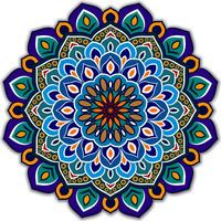 Vah- Kya Bat Hai !! Wall Art For Living Room, Room Wall-Art, 3D Walls Art, 3D Walls Decor, Mandala Wall Decor, Mandala Wall Hanging, Wall Arts For Living Room, Wood Decor For Wall (Set Of 1)