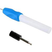 Hookcart Engraving Name Writing Pen With Tool Nib For Jewellery And All Glass Metal Plastic Wood (Blue And White) (Free Nib)