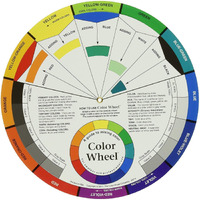 Amigozz Color Card  A Handy Color Mixing Guide For Students, Amateurs And Professionals  Definitions, Color Relationships, Color Wheel And More(1Pc)
