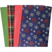 Kidsy Winsy Traditional Printed Luxury Tissue Gift Wrapping Paper | 20 X 20 Inches 18Gsm | Uses Diy And Crafts, Stuffing Bags And Box Packaging, Gift Wrapping & Decorations (28 Sheets)