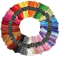 Diy Crafts Multi Color No # 15, Pack Of 100 Pcs, Embro (Multi Color No # 15, Pack Of 100 Pcs)