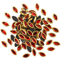 Embroiderymaterial Kundans For Embroidery, Craft And Jewellery Making (250 Pieces) 4X6Mm