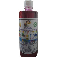 Swacch Water Colour Non-Toxic & Eco Friendly Colour (Pink) (500Ml)