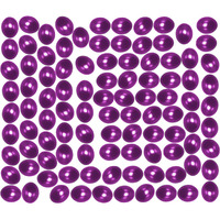 Diy Crafts 25 Grm, As Image, 8Mm X 10Mm As Image Diy Accessory Findings Jewellery Clasps Fittings Diy Jewellery Making Accessories Pearl Purple Color Plastic Material Sh (25 Grm, As Image)