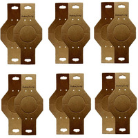 Diy Crafts Pack Of 50 Pcs 50X1, Multi, 50Pcs/Lot 11Cmx5.1Cm As Image Jewellery Display Cards For Necklaces Jewellery-Making Display & Pac (Pack Of 50 Pcs 50X1, Multi)