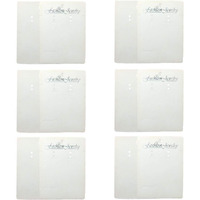 Diy Crafts Pack Of 100 Pcs 50X2, White, 50Pcs/Lot 10.2Cmx8Cm As Image Jewellery Display Crds For Necklaces Jewellery-Making Display & Pa (Pack Of 100 Pcs 50X2, White)