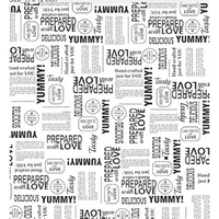 Inditradition Food-Grade Food Wrapping Paper, Leak-Proof (Pack Of 250 Sheets, 11 X 12, Black & White Newspaper Print)