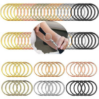 Diy Crafts 10X Pcs Keyrings, Silvery Bright, Iron Lobster Claw Clasps Swivel Lanyardstrigger Snap Hooks Strap, D Rings Slide Buckle For Keychain, Bags (10X Pcs Keyrings, Silvery Bright)