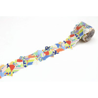 Mt Washi Masking Tape Fab Die- Cut, Torn Paper, 45 Mm X 3 Mtrs (Pack Of 1)