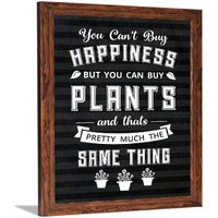 Chaka Chaundh - Gardening Quotes Wall Frames - Plants Quotes Frames - (13.6 X 10.6 Inches) (Black Vintage)