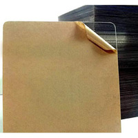 Bigimall 2Mm Transparent/Clear Acrylic Sheet 12"X12 Inch X 3 Pcs Rounded Corners