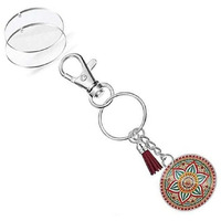 Diy Crafts 1 Key Rings, 1 Tassel 1 Lobster, (1 Key Rings, 1 Tassel 1 Lobster) Tassels For Crafts, Keychain Tassel Including Tassels, Lobster Clasp Keychain Keychain (1 Key Rings, 1 Tassel 1 Lobster)